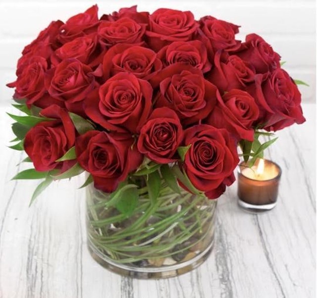 3 dozen red roses