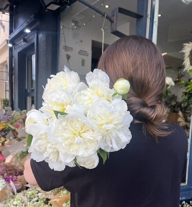 White Peonies