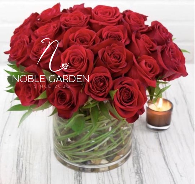 3 dozen red roses