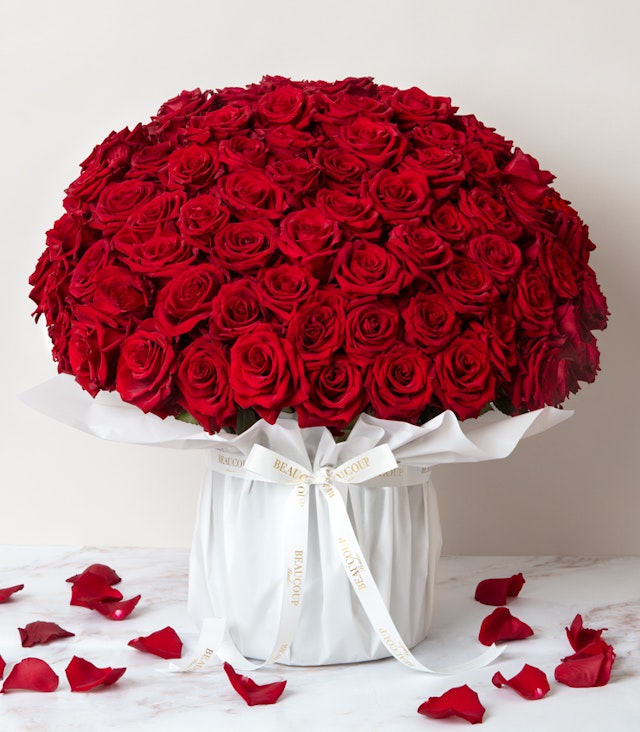 101 Luxury Red Roses